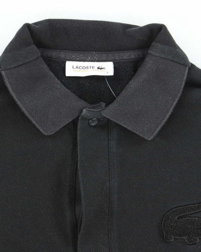 Vintage Lacoste Big Textured Croc Polo Shirt - S