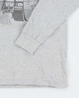 Vintage 2000's Totem Bird Graphic Long-sleeved T-Shirt - S