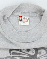 Vintage 2000's Totem Bird Graphic Long-sleeved T-Shirt - S