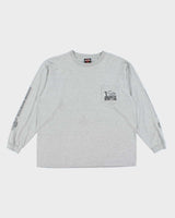 Vintage Y2K Harley Davidson Biker Graphic Pocket Long-sleeved T-Shirt - XXL