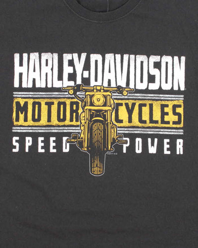 Vintage Y2K Harley Davidson Biker Graphic Sleeveless T-Shirt - XXXL