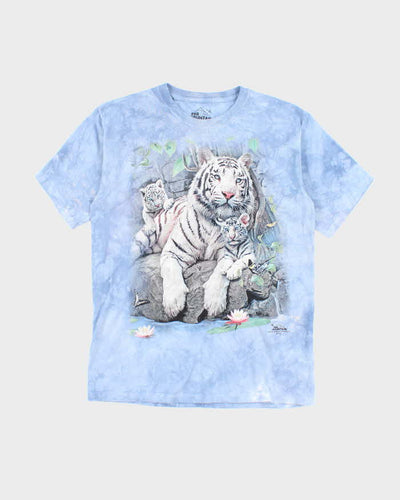 Vintage Y2K The Mountain Tiger Pack Tie-Dye T-Shirt - XL