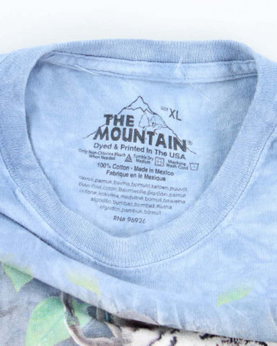 Vintage Y2K The Mountain Tiger Pack Tie-Dye T-Shirt - XL