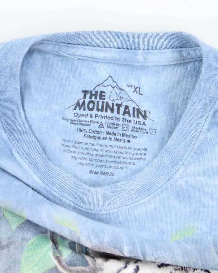 Vintage Y2K The Mountain Tiger Pack Tie-Dye T-Shirt - XL