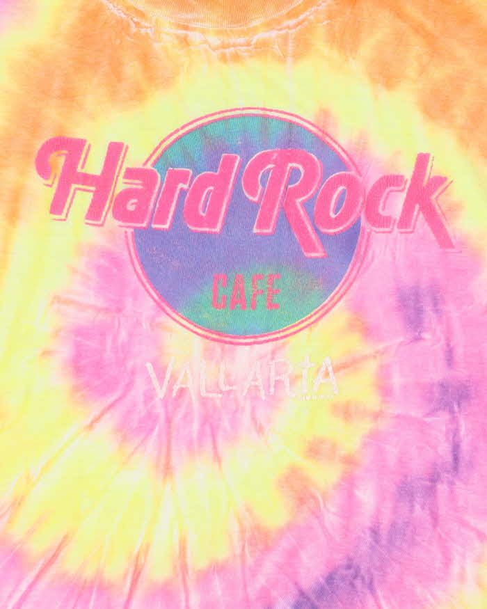 Vintage 90's Hard Rock Cafe Vallarta Tie-Dye T-Shirt - L