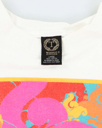 Vintage 90's Single Stitch Harmony Arts Festival Graphic T-Shirt - L