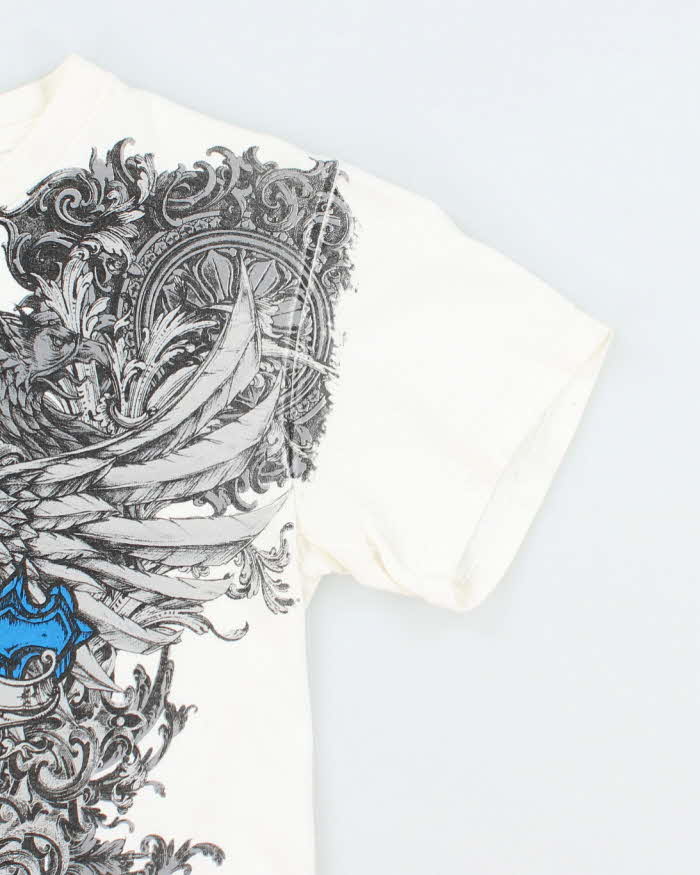 Vintage Y2K Gothic Style Graphic T-Shirt - S