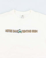 Vintage 2000's Adidas Notre Dame Fighting Irish Long-sleeved T-Shirt - XL