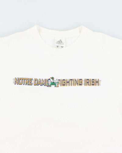 Vintage 2000's Adidas Notre Dame Fighting Irish Long-sleeved T-Shirt - XL