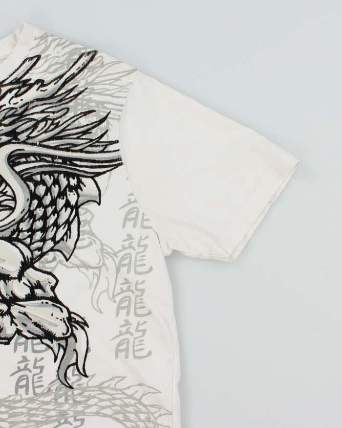 Vintage Y2K Big Dragon Graphic T-Shirt - XL