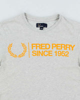 Vintage 2000's Fred Perry Centre Logo T-Shirt - S