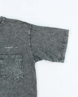 Off White Main Label Marble Overdyed Wash Graphic T-Shirt - XL