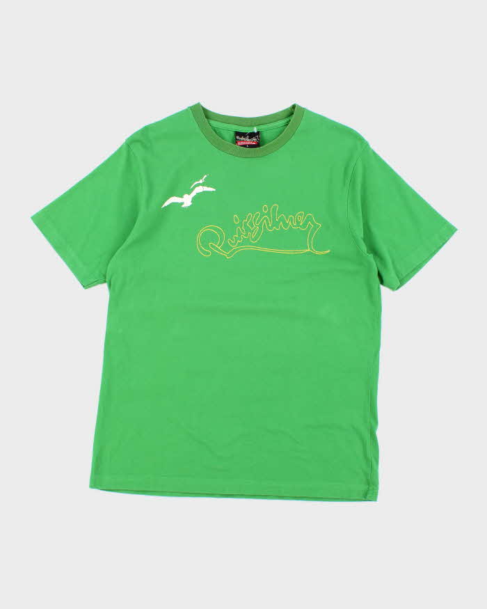 Vintage 2000's Quiksilver Embroidered Logo T-Shirt - L
