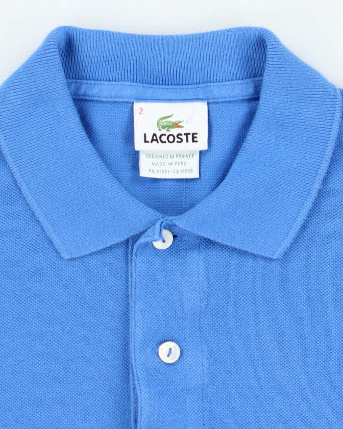 Vintage 2000's Lacoste Small Croc Polo Shirt - S