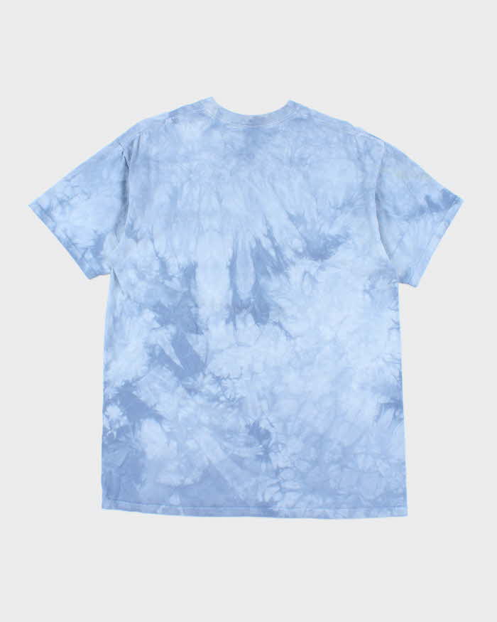 Vintage 2000's The Mountain Tie-Dye Wolf &amp; Dragon Graphic T-Shirt - L