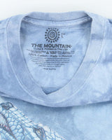 Vintage 2000's The Mountain Tie-Dye Wolf &amp; Dragon Graphic T-Shirt - L