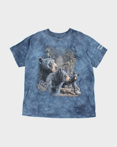 Vintage 2000's The Mountain A Sleuth of Bears Graphic T-Shirt - XXL
