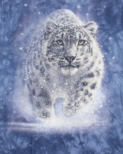 Vintage 2000's The Mountain Snow Leopard Graphic T-Shirt - M