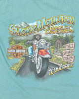 Vintage 2000's Harley Davidson Smokey Mountains Graphic T-Shirt - L