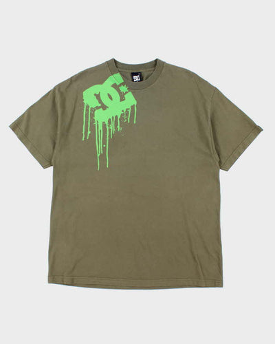 Vintage Y2K DC Shoe Co. Graffiti Graphic T-Shirt - XL