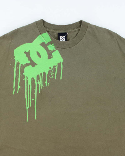 Vintage Y2K DC Shoe Co. Graffiti Graphic T-Shirt - XL