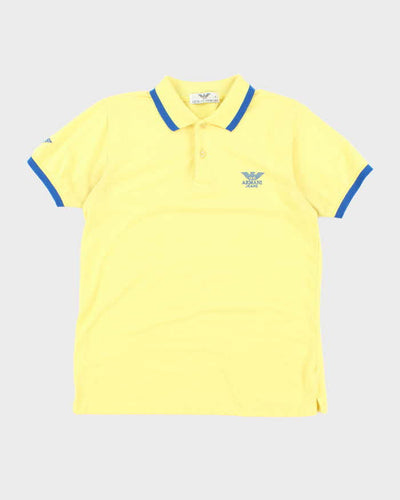 Vintage Y2K Giorgio Armani Embroidered Logo Polo Shirt - S