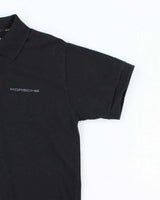 Vintage Y2K Porsche Embroidered Logo Polo Shirt - S