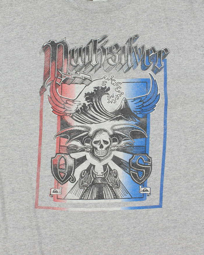 Vintage Y2K Quiksilver Gothic Graphic T-Shirt - L