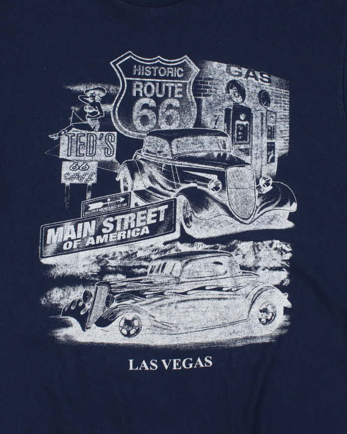 Vintage Y2K Las Vegas Graphic T-Shirt - L