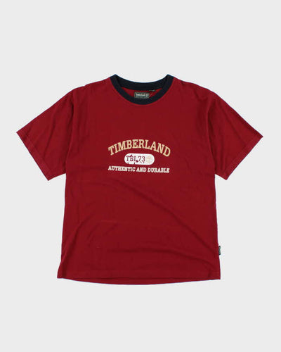 Vintage Y2K Timberland Weather Gear Oversized T-Shirt - XL