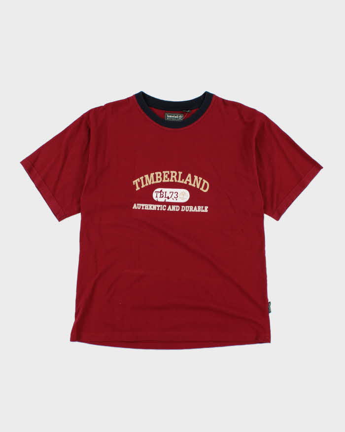 Vintage Y2K Timberland Weather Gear Oversized T-Shirt - XL