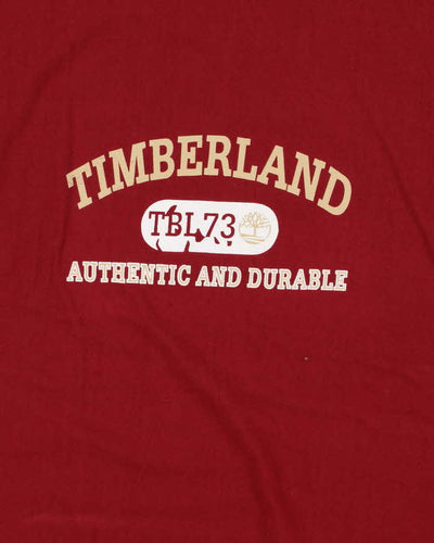 Vintage Y2K Timberland Weather Gear Oversized T-Shirt - XL
