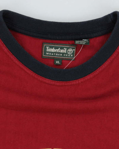 Vintage Y2K Timberland Weather Gear Oversized T-Shirt - XL