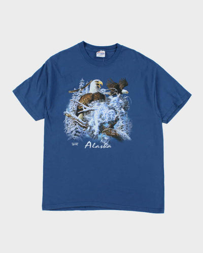 Vintage 2000's Eagle Alaska Graphic T-Shirt - L