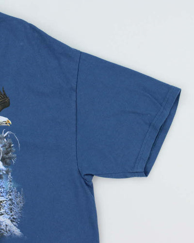 Vintage 2000's Eagle Alaska Graphic T-Shirt - L