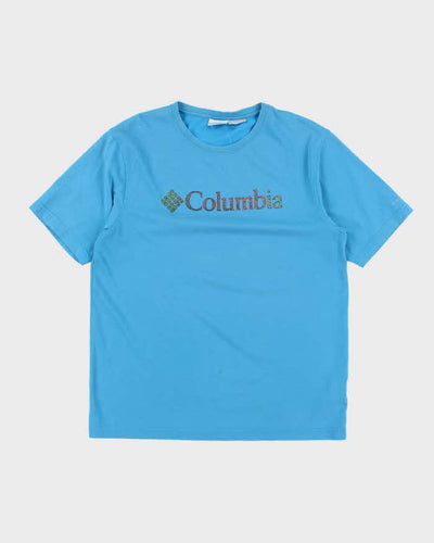 Vintage Columbia Spell Out Graphic Omni-Wick T-Shirt - L