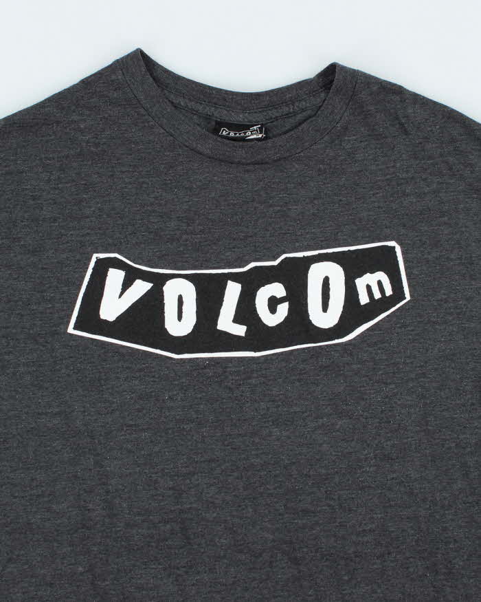 Vintage 2000's Volcom Spell Out Graphic T-Shirt - M