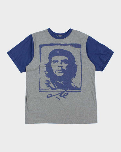 Vintage 90's Che Guevara Big Graphic Ringer T-Shirt - XXL