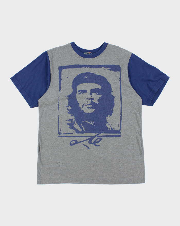 Vintage 90's Che Guevara Big Graphic Ringer T-Shirt - XXL
