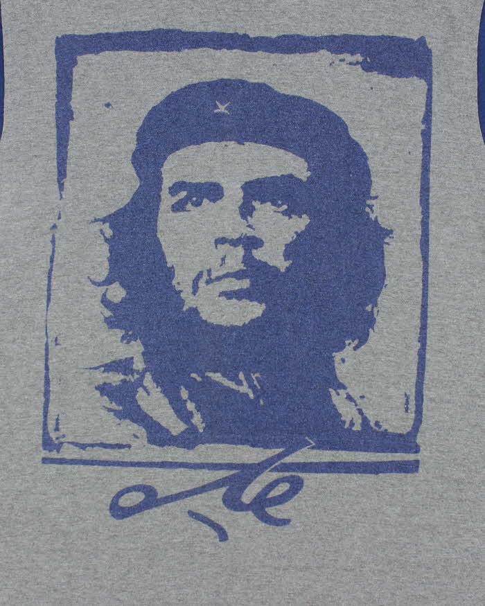 Vintage 90's Che Guevara Big Graphic Ringer T-Shirt - XXL