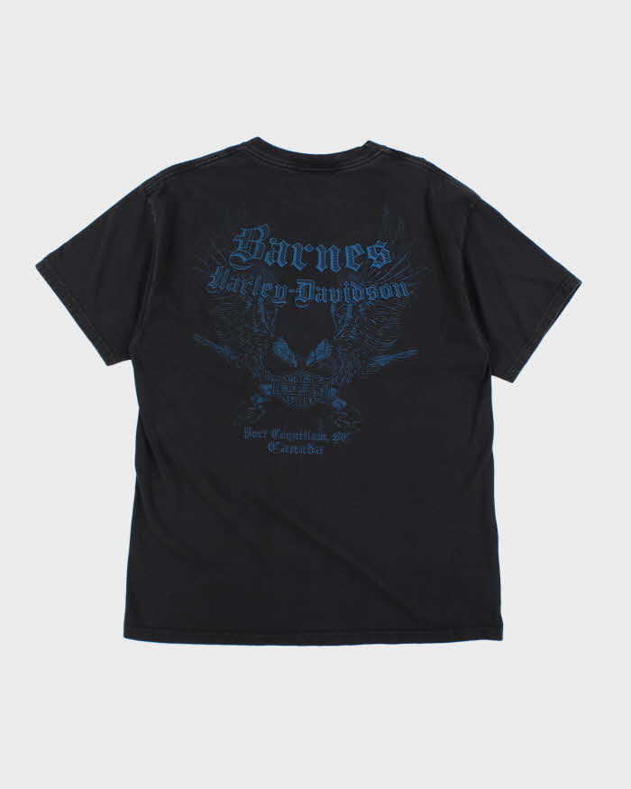 Vintage Y2k 00s Harley Davidson Graphic T-shirt - L