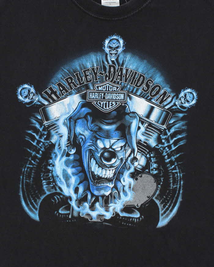 Vintage Y2k 00s Harley Davidson Graphic T-shirt - L