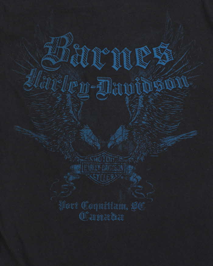 Vintage Y2k 00s Harley Davidson Graphic T-shirt - L