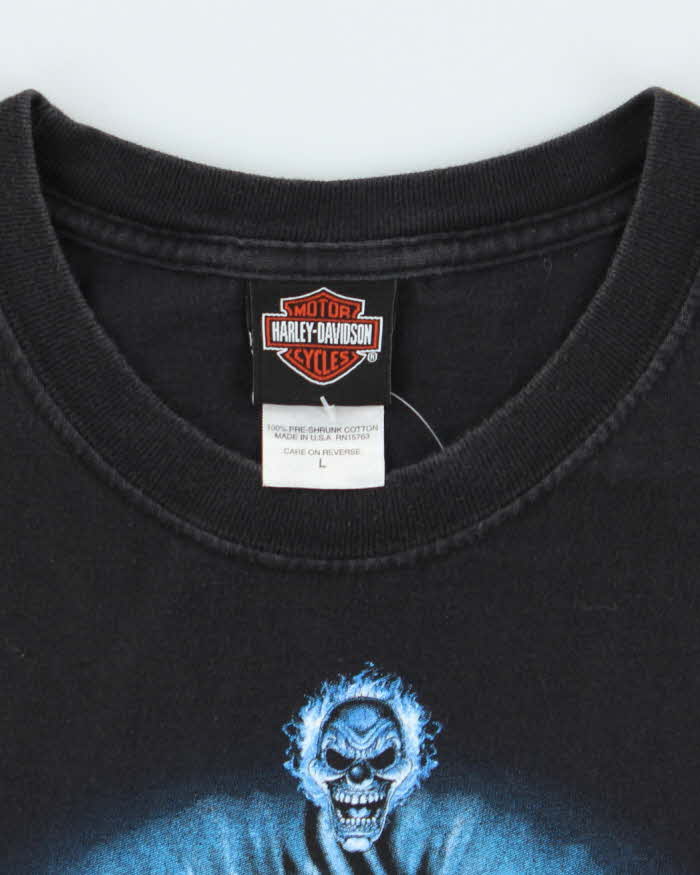 Vintage Y2k 00s Harley Davidson Graphic T-shirt - L