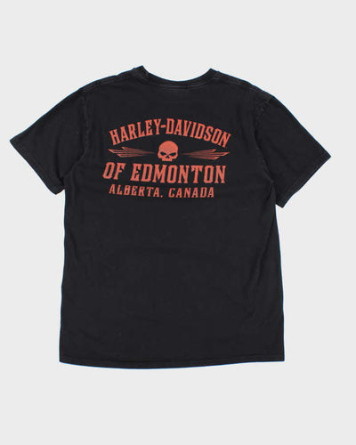 Vintage Y2k 00s Harley Davidson Graphic T-shirt - L