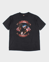 Vintage Y2k 00s Harley Davidson Graphic T-shirt - XL
