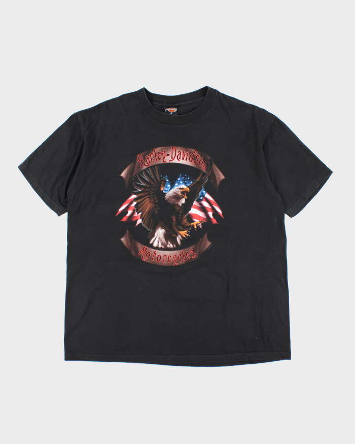 Vintage Y2k 00s Harley Davidson Graphic T-shirt - XL