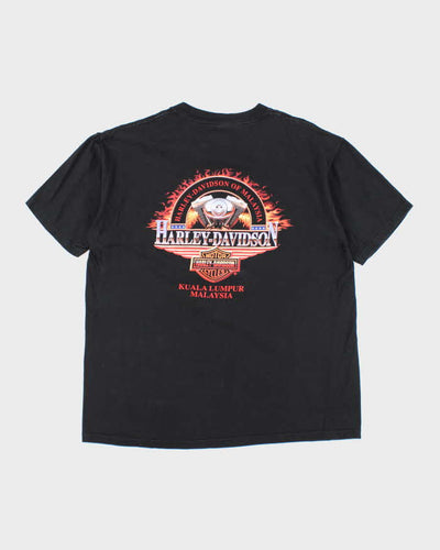 Vintage Y2k 00s Harley Davidson Graphic T-shirt - XL
