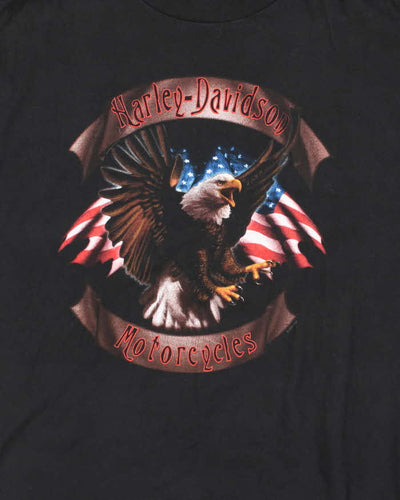 Vintage Y2k 00s Harley Davidson Graphic T-shirt - XL