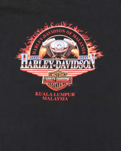 Vintage Y2k 00s Harley Davidson Graphic T-shirt - XL